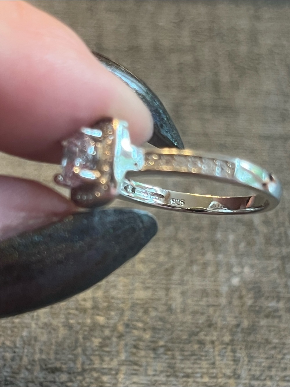 925 CZ ring - Picture 2 of 3